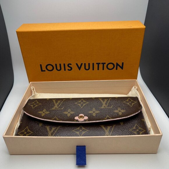 Louis Vuitton  Monogram Bloom Flower Emilie Wallet - Fuchsia - Preowned - Picture 3 of 15